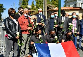 Tribute To The Murdered Policewoman - Rambouillet
