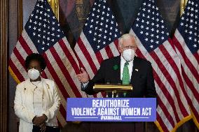 Violence Against Women Act Press Conf - Washington