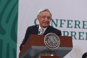 President Lopez Obrador Press Briefing - Mexico