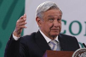 President Lopez Obrador Press Briefing - Mexico