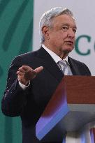 President Lopez Obrador Press Briefing - Mexico