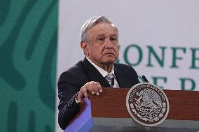 President Lopez Obrador Press Briefing - Mexico