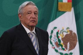 President Lopez Obrador Press Briefing - Mexico