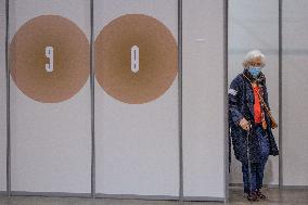 King Albert II And Queen Paola Get Vaccinated Against Covid - Brussels