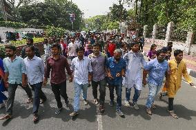 Left-Leaning Student Organisations Protest Modi's Visit - Dhaka