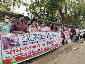 Protest Against Communal Attack - Dhaka