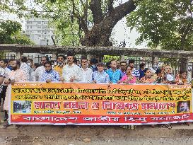 Protest Against Communal Attack - Dhaka