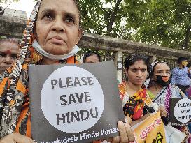 Protest Against Communal Attack - Dhaka