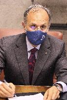 Giancarlo Giorgetti Meeting With Bruno Le Maire - Rome