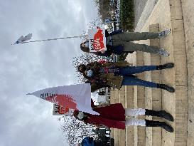 Women protest Turkey's withdrawal from Istanbul convention