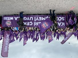 Women protest Turkey's withdrawal from Istanbul convention