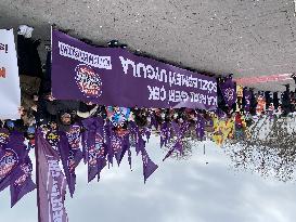 Women protest Turkey's withdrawal from Istanbul convention