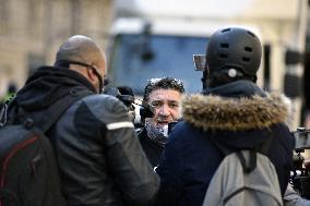 Rally against police violence and Global Security law - Paris