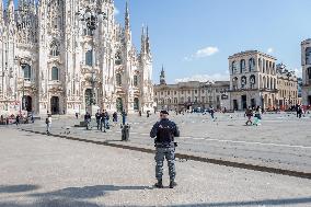 Easter Lockdown in Milan