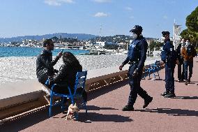 The Croisette under 3rd lockdown - Cannes - French Riviera