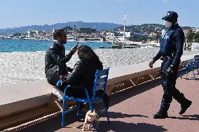 The Croisette under 3rd lockdown - Cannes - French Riviera