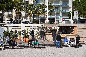 The Croisette under 3rd lockdown - Cannes - French Riviera