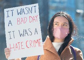 Rally against Anti-Asian Racism - Montreal
