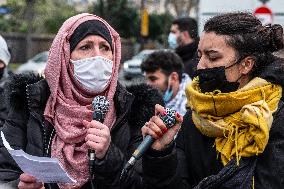 Demonstration against Islamophobia in Paris