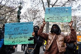 Demonstration against Islamophobia in Paris