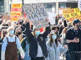 Rally against Anti-Asian Racism - Montreal