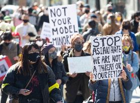 Rally against Anti-Asian Racism - Montreal