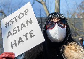 Rally against Anti-Asian Racism - Montreal