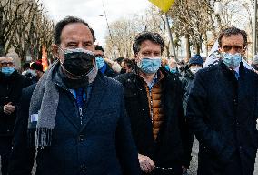 Protest By Bosch Employees Against Layoffs - Rodez