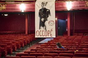 Occupation Of The Sébastopol Theater By Intermittent Workers - Lille