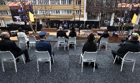 Ceremony To Mark Anniversary Of 2016 Brussels Bombings - Brussels