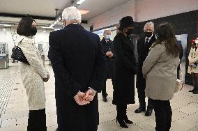 Ceremony To Mark Anniversary Of 2016 Brussels Bombings - Brussels