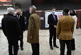 Ceremony To Mark Anniversary Of 2016 Brussels Bombings - Brussels