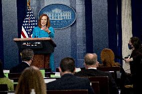 White House Press Secretary Jen Psaki Holds Briefing