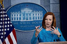 White House Press Secretary Jen Psaki Holds Briefing