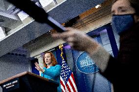 White House Press Secretary Jen Psaki Holds Briefing