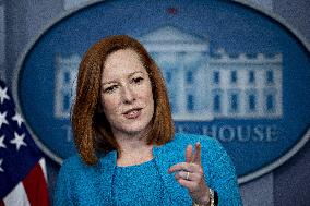 White House Press Secretary Jen Psaki Holds Briefing