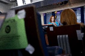 White House Press Secretary Jen Psaki Holds Briefing