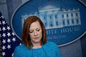 White House Press Secretary Jen Psaki Holds Briefing