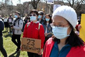 Rally Against Asian Hate - Chicago