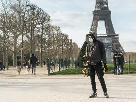 Covid-19 - Paris Lockdown - Eiffel Tower