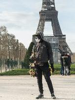 Covid-19 - Paris Lockdown - Eiffel Tower