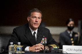 Admiral John C. Aquilino Armed Services nomination hearing