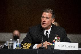 Admiral John C. Aquilino Armed Services nomination hearing