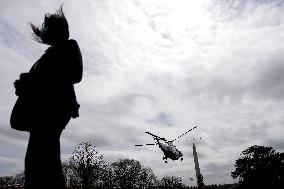 President Biden Departs White House for Columbus Ohio