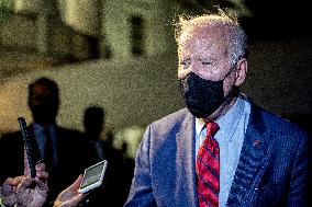 President Biden Arrives to White House Following Ohio Travel
