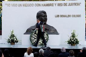 27th Anniversary Of The Murder Of PRI Party Presidential Candidate Luis Donaldo Colosio