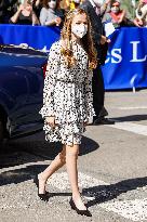 Princess Leonor Chairs Her Firts Public Event - Madrid