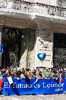 Princess Leonor Chairs Her Firts Public Event - Madrid