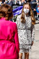 Princess Leonor Chairs Her Firts Public Event - Madrid