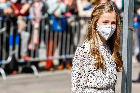 Princess Leonor Chairs Her Firts Public Event - Madrid